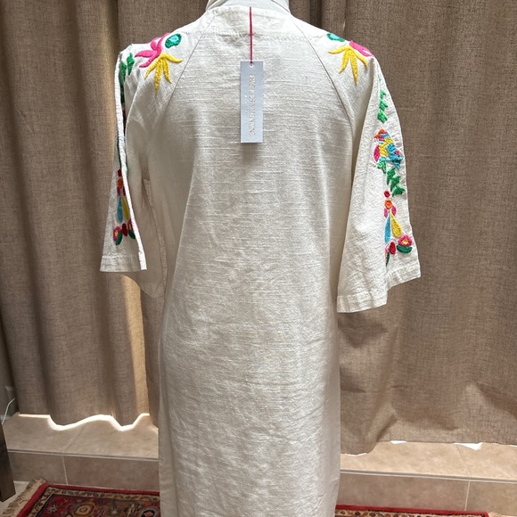 Frances Valentine Collectible 100% Cotton Caftan-Kate Spade--NWT - Picture 4 of 6